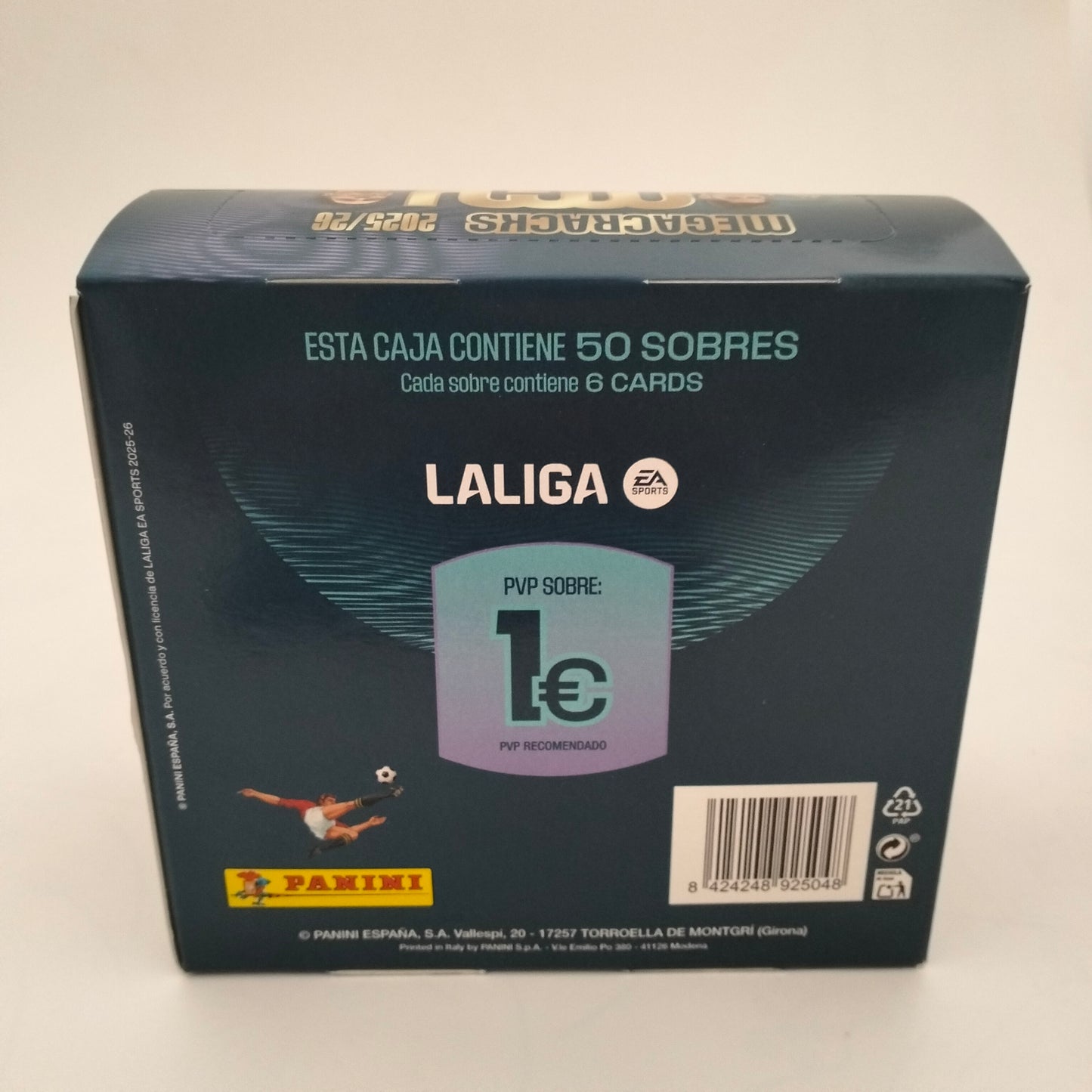 Panini Megacracks 2025-26 Caja 50 sobres