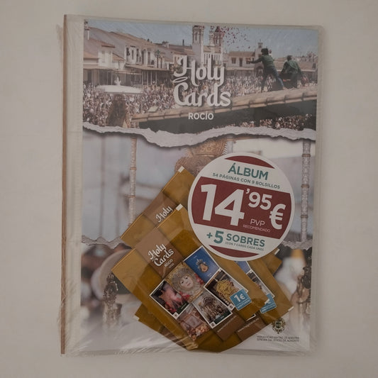 Holy Cards Rocio 2025 Archivador + 5 sobres
