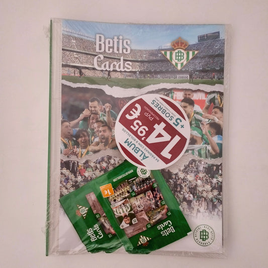 Holy Cards Betis Cards 2025 Archivador + 5 sobres