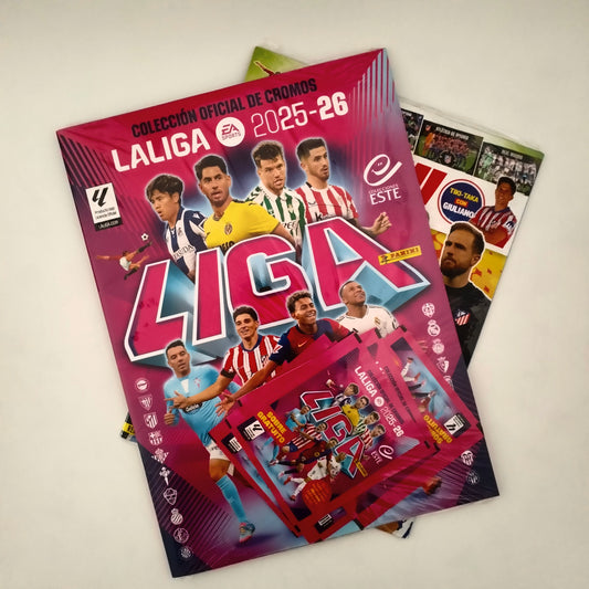 Panini Liga Este 2025-26 Album + 5 sobres + Revista Jugon 221